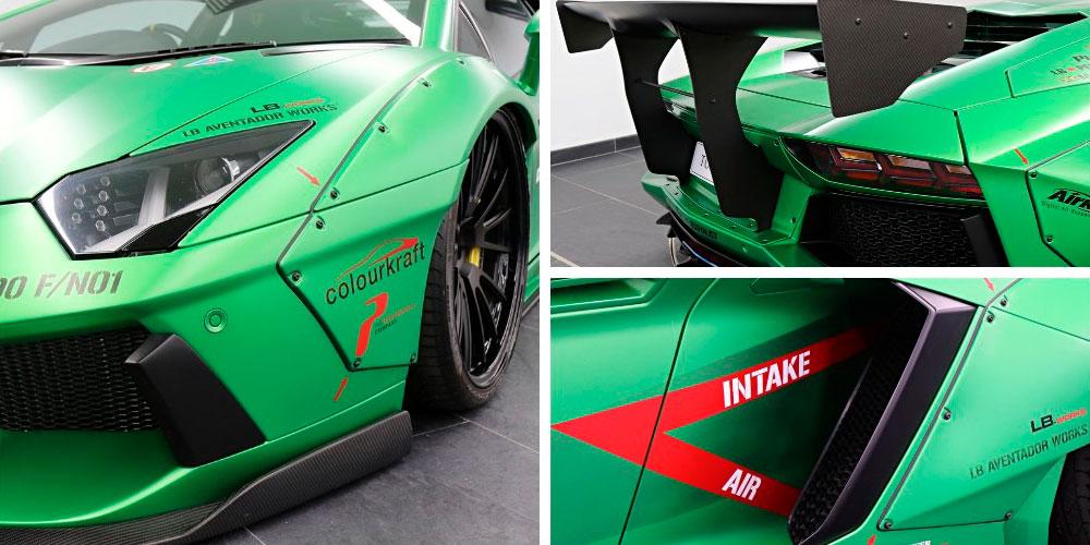 Lamborghini Aventador by Liberty Walk 2012 года