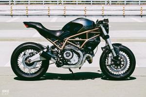 Ducati Monster 797 by Angry Lane