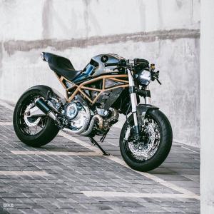 Ducati Monster 797 by Angry Lane