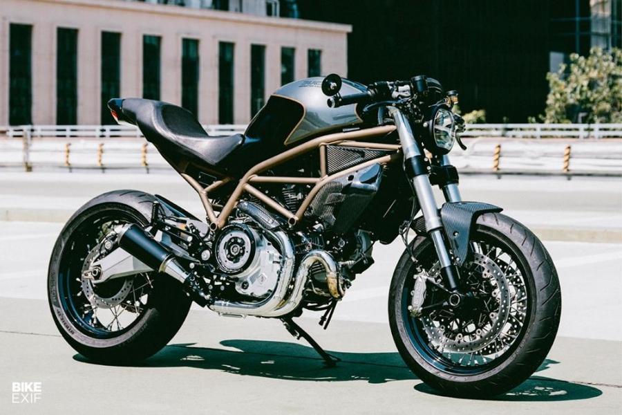 Кастомизация Ducati Monster 797 от Angry Lane