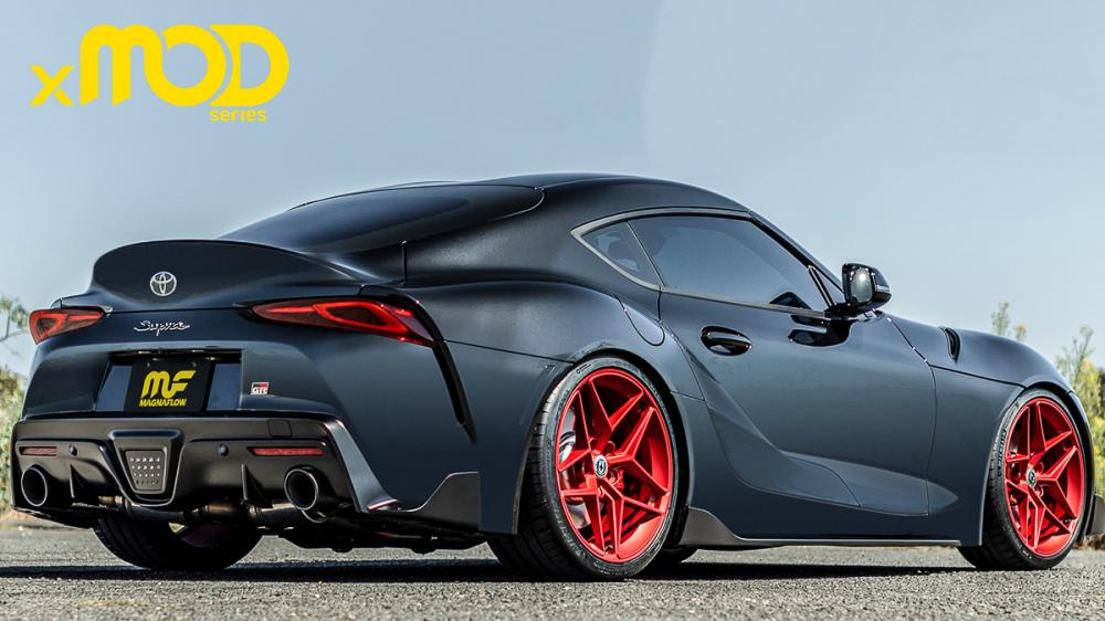 Toyota GR Supra получила агрессивную выхлопную систему от MagnaFlow