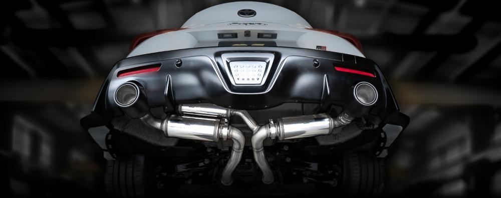 Toyota GR Supra получила агрессивную выхлопную систему от MagnaFlow