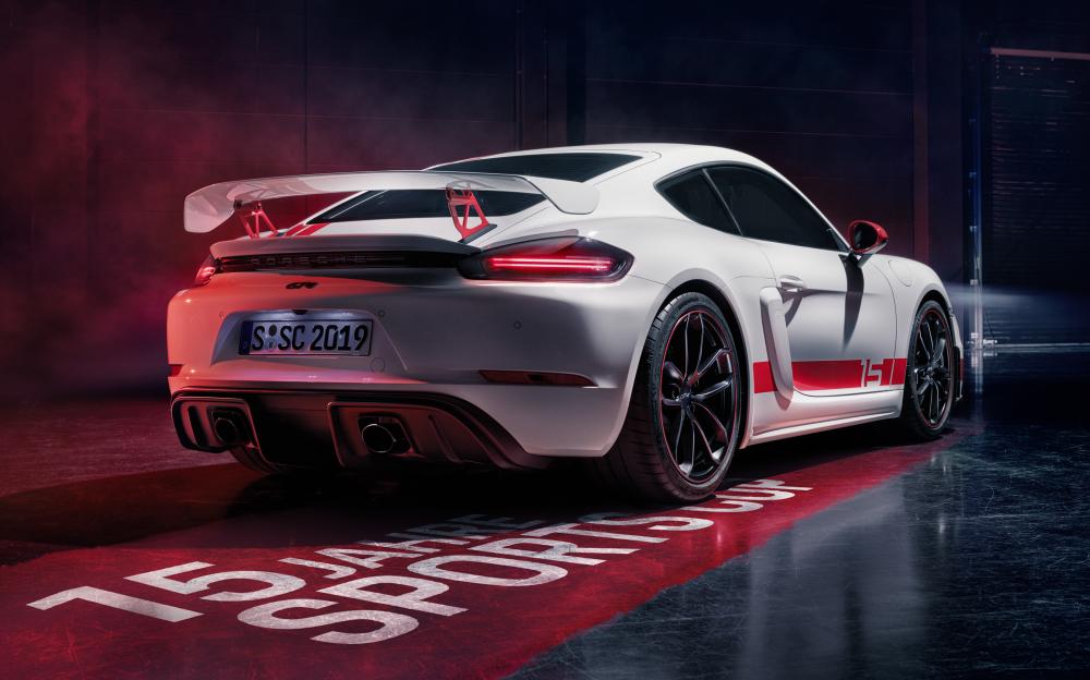 Porsche 718 Cayman GT4 Sports Cup Edition 2019 года