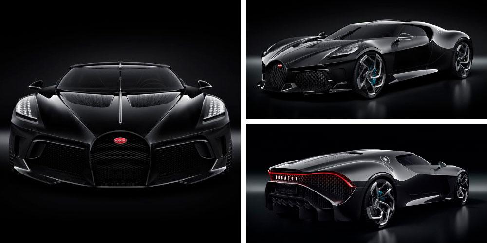 Bugatti La Voiture Noire 2019 года