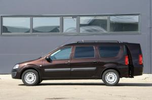Lada Largus с дополнительным багажником Shuttle box