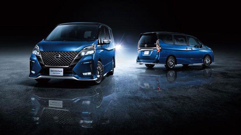 Обновленный Nissan Serena готовится к началу продаж