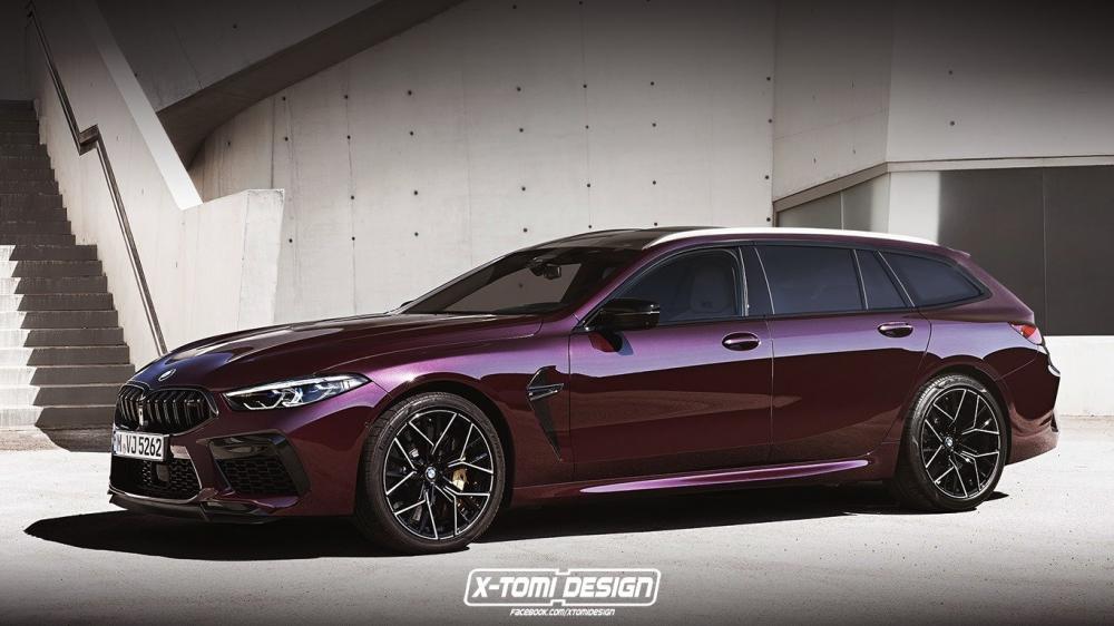 BMW M8 Touring выглядел бы абсолютно великолепно