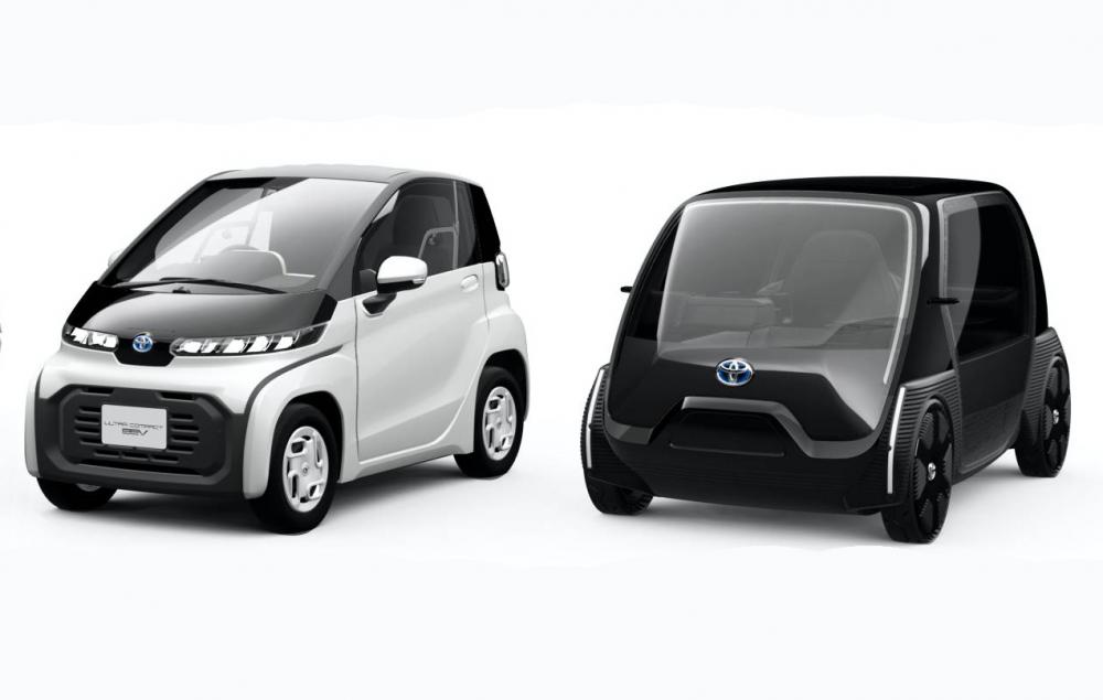 Новый серийный электромобиль от компании Toyota будет совсем крохотным
