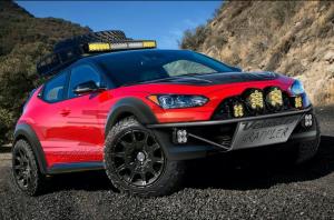 Готовится к показу внедорожник, получившийся из Hyundai Veloster