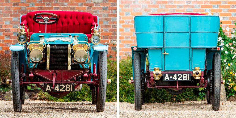 Panhard & Levassor 7 HP Twin-Cylinder 4-Seater Rear-Entrance Tonneau 1901 года