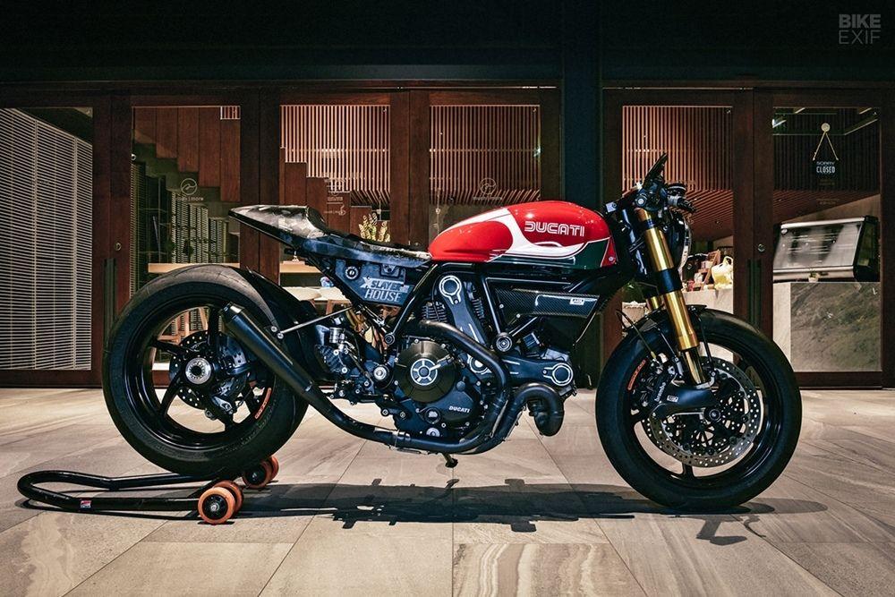 Ducati scrambler 800 cafe racer 2019 on sale