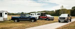 Nissan Titan XD Platinum Reserve Crew Cab, Nissan Titan XD PRO-4X Crew Cab и Nissan Titan XD SL Crew Cab 2019 года