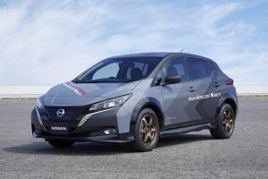 Nissan Leaf All-Wheel-Control Test Сar 2019 года