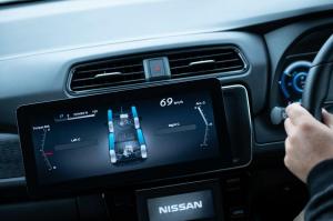 Nissan Leaf All-Wheel-Control Test Сar 2019 года