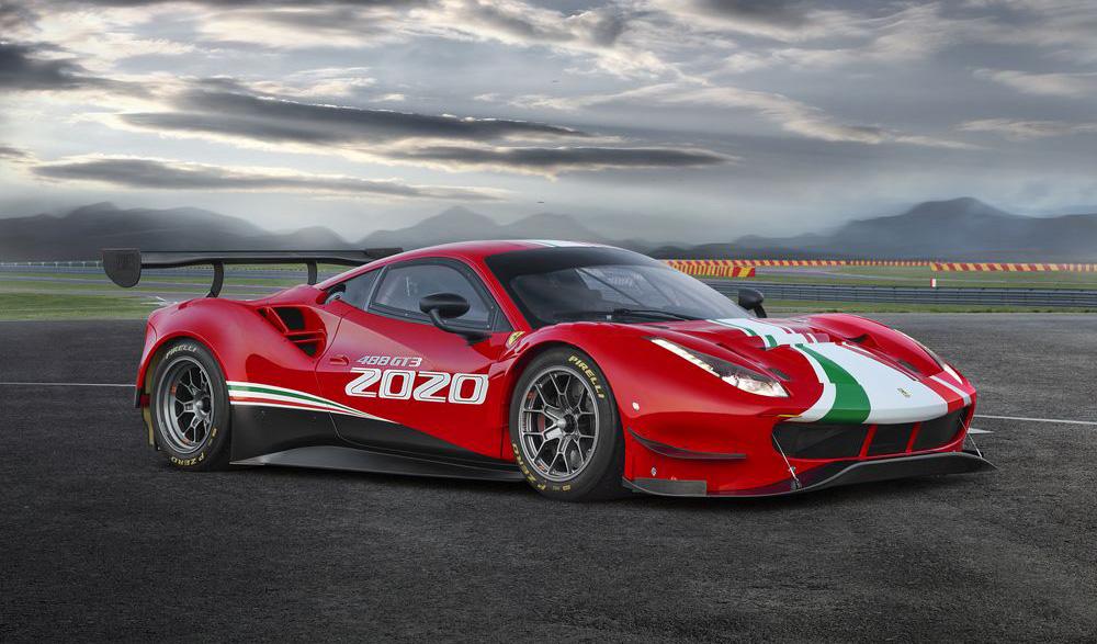 Новенький Ferrari 488 GT3 Evo создали за 18 000 часов