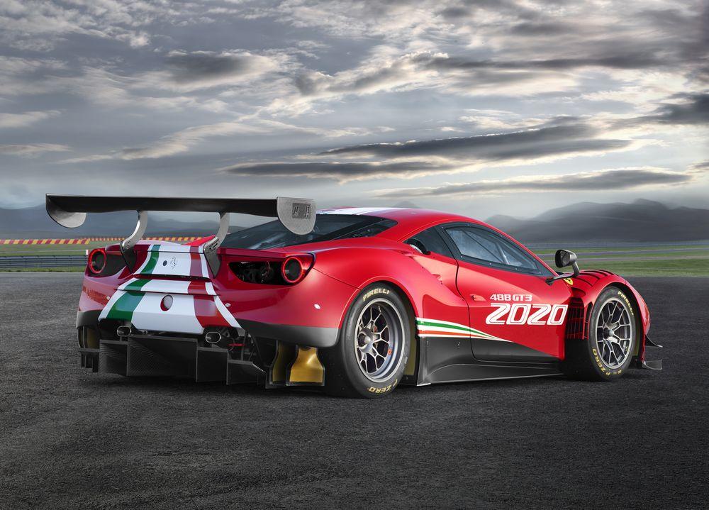 Ferrari 488 GT3 Evo 2020 года