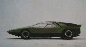 Alfa Romeo Carabo Concept 1968 года