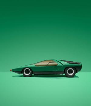 Alfa Romeo Carabo Concept 1968 года