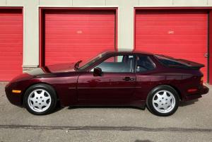 Porsche 944 S2 Red Pearl 1990 года