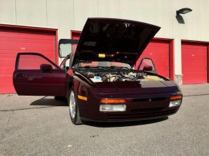 Porsche 944 S2 Red Pearl 1990 года