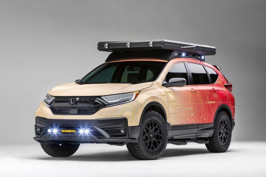 Honda CR-V Dream получила обмундирование для путешествий