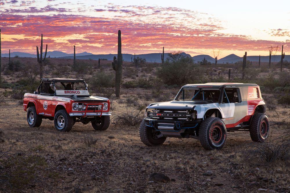 Колеса Ford Bronco покоряют пустыню