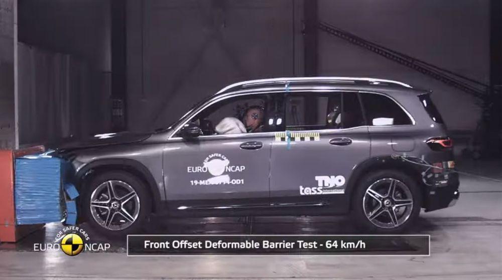 Euro NCAP бьют машины: испытания для Mercedes-Benz GLB