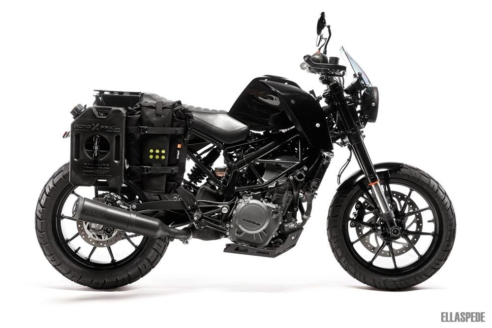 Кастомный байк от Ellaspede на базе KTM 390 Duke