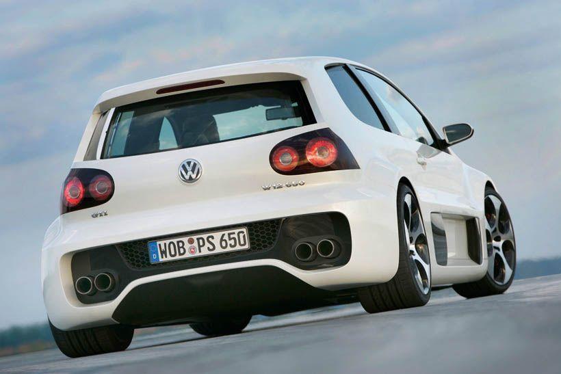 Volkswagen Golf GTi W12 650 Concept 2007 года
