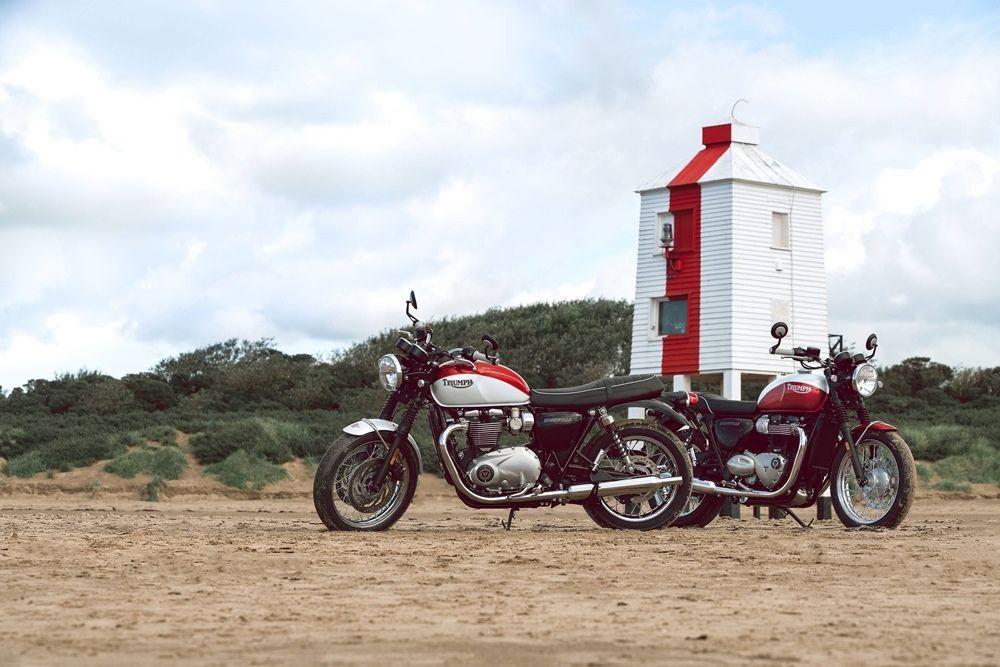 Triumph T100 и Triumph T120 Bud Ekins Edition