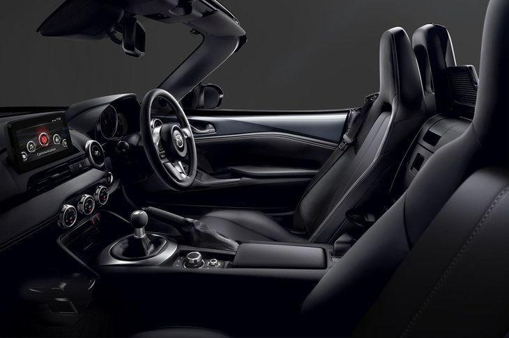 Mazda Roadster Silver Top