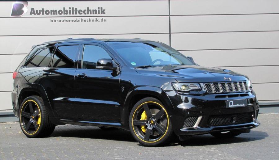 Grand Cherokee в мастерской B&B обзавелся колоссальной мощностью 