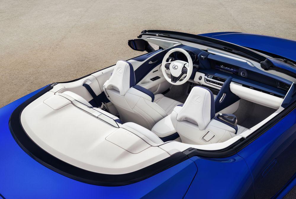 Lexus LC500 Convertible 2020 года