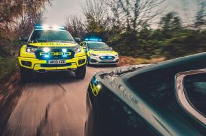 Ford Focus ST Estate Police и Ford Ranger Raptor Police 2019 года