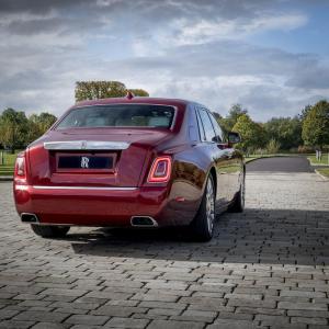 Rolls-Royce Phantom Bespoke Magma Red Mickalene Thomas
