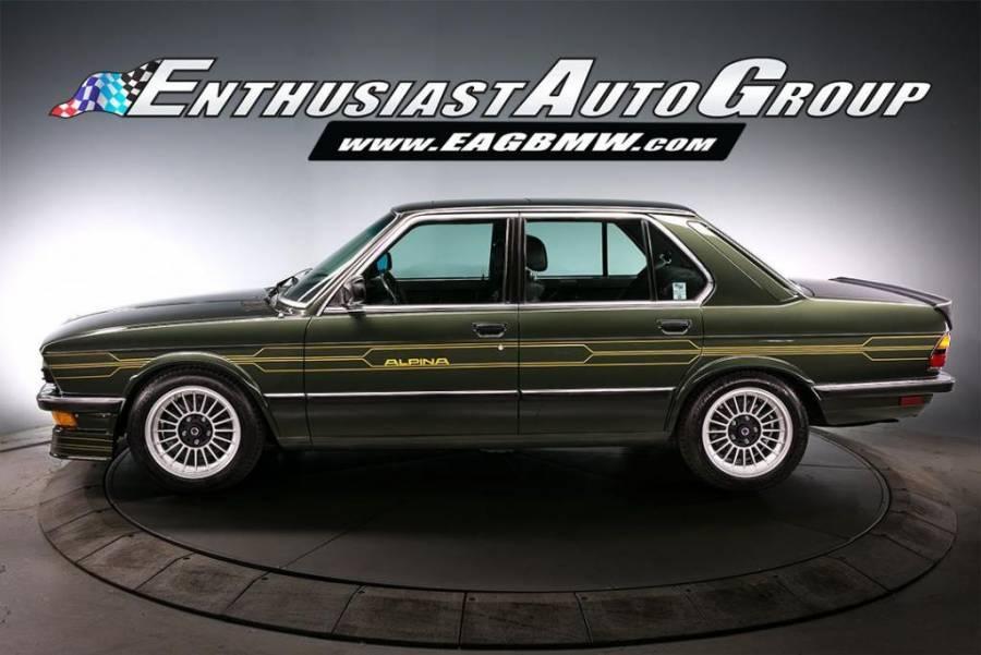 Уникальный Alpina B7 Turbo (E28): один сейчас можно приобрести 