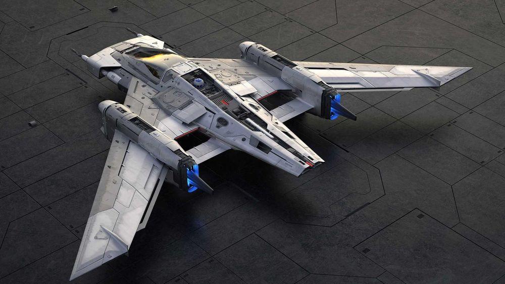 Tri-Wing S-91 x Pegasus Starfighter