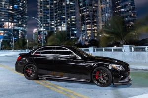 Mercedes-AMG C63 S on Strasse Wheels (SM5R Deep Concave)