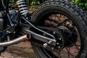 Royal Enfield 650 Moose by Zeus Custom