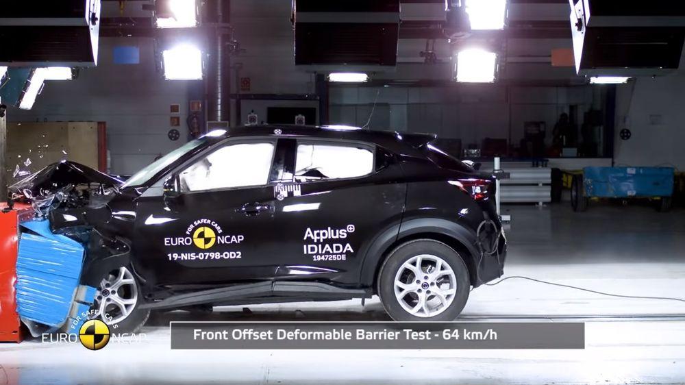 Nissan Juke в краш-тестах Euro NCAP