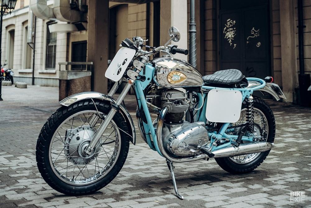 Кастом от Soiatti Moto Classiche: восстановленный BSA A65 Thunderbolt 1971 года