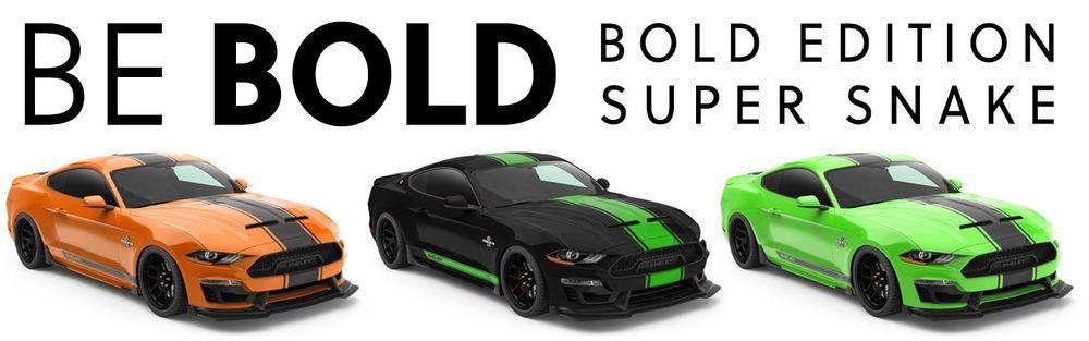 Shelby Super Snake Bold Edition 2019 года