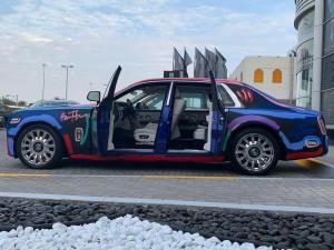 Rolls-Royce Phantom Art Cat by Bradley Theodore by Abu Dhabi Motors 2019 года