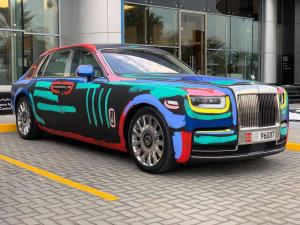 Rolls-Royce Phantom Art Cat by Bradley Theodore by Abu Dhabi Motors 2019 года
