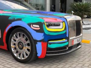 Rolls-Royce Phantom Art Cat by Bradley Theodore by Abu Dhabi Motors 2019 года