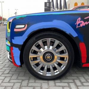 Rolls-Royce Phantom Art Cat by Bradley Theodore by Abu Dhabi Motors 2019 года