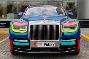 Rolls-Royce Phantom Art Cat by Bradley Theodore by Abu Dhabi Motors 2019 года