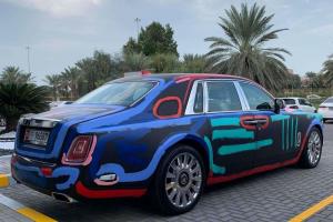 Rolls-Royce Phantom Art Cat by Bradley Theodore by Abu Dhabi Motors 2019 года