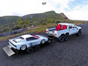 Lamborghini LM002 6x6 by Abimelec Arellano