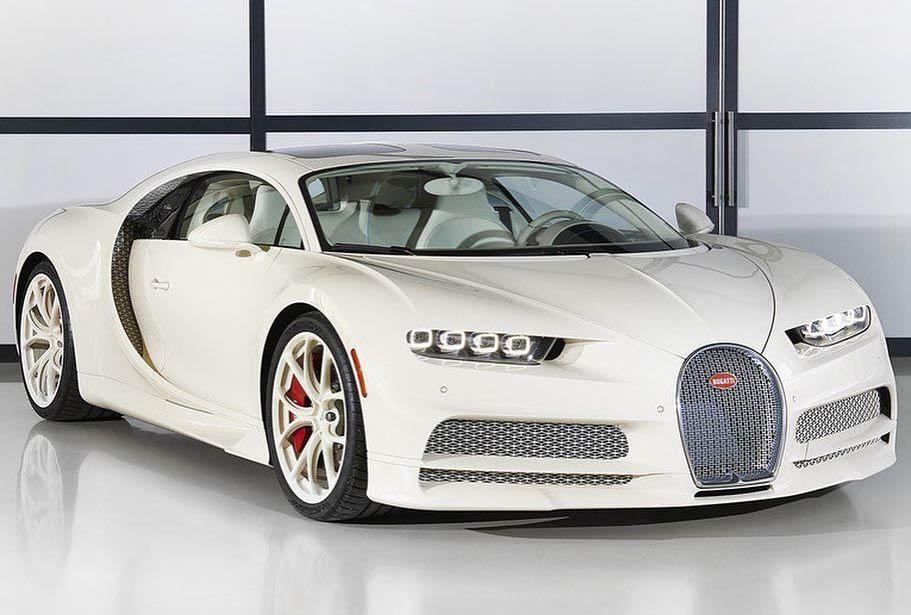 Уникальный дизайн Bugatti Chiron